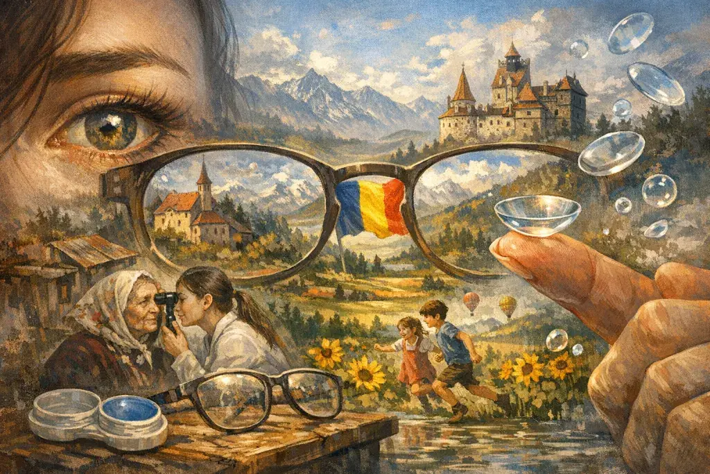 Lentile de contact de unică folosință: lentilele îmbunătățesc îngrijirea vederii în România